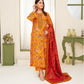CREATION KHADDAR 3PC WITH KHADDAR PRINTED SHIRT & TROUSER-908
