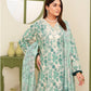 CREATION KHADDAR 3PC WITH KHADDAR PRINTED SHIRT & TROUSER-906
