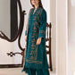 SOBIA NAZIR - 3PC DHANAK EMBROIDERED SHIRT WITH TWILL PRINTED SHAWL AND TROUSER-685