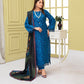 CREATION KHADDAR 3PC WITH KHADDAR PRINTED SHIRT & TROUSER-909