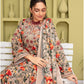 CREATION KHADDAR 3PC WITH KHADDAR PRINTED SHIRT & TROUSER-911