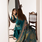 SOBIA NAZIR - 3PC DHANAK EMBROIDERED SHIRT WITH TWILL PRINTED SHAWL AND TROUSER-685