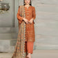Baroque Lawn 3PC Embroidered with Chiffon Embroidered Dupatta-1163