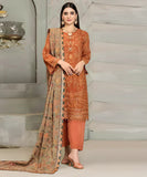 Baroque Lawn 3PC Embroidered with Chiffon Embroidered Dupatta-1163