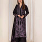 SOBIA NAZIR - 3PC DHANAK EMBROIDERED SHIRT WITH EMBROIDERED SHAWL AND TROUSER-689